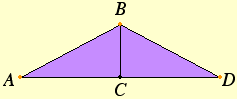 Gable end of a roof