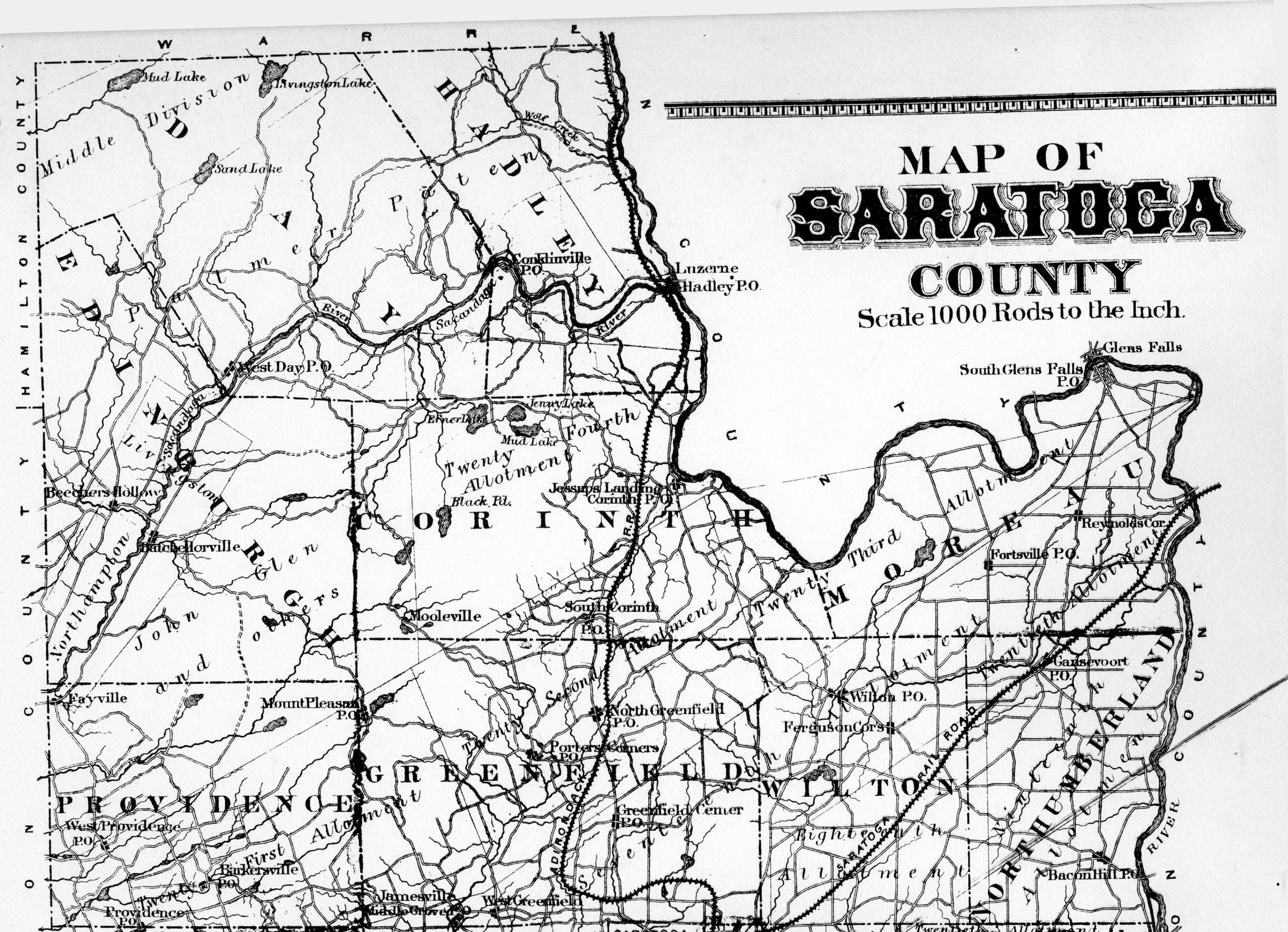 Victoria Gardens Topo Map NY, Saratoga County (Saratoga Springs Area)
